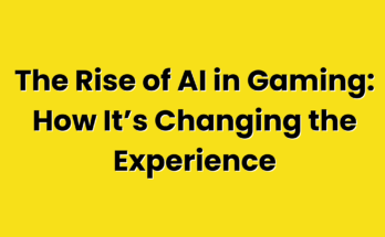 Rise of AI in Gaming