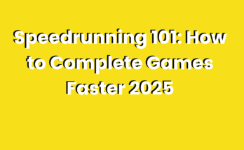 Speedrunning