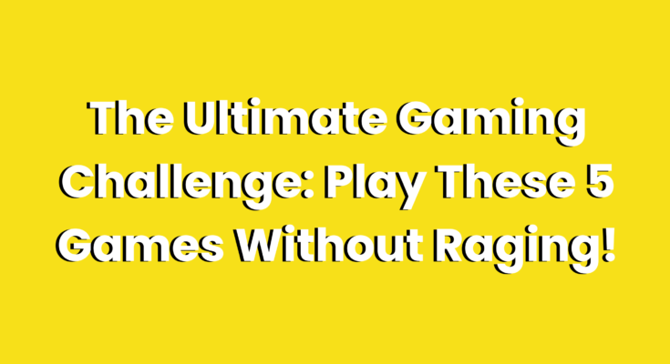 Ultimate Gaming Challenge